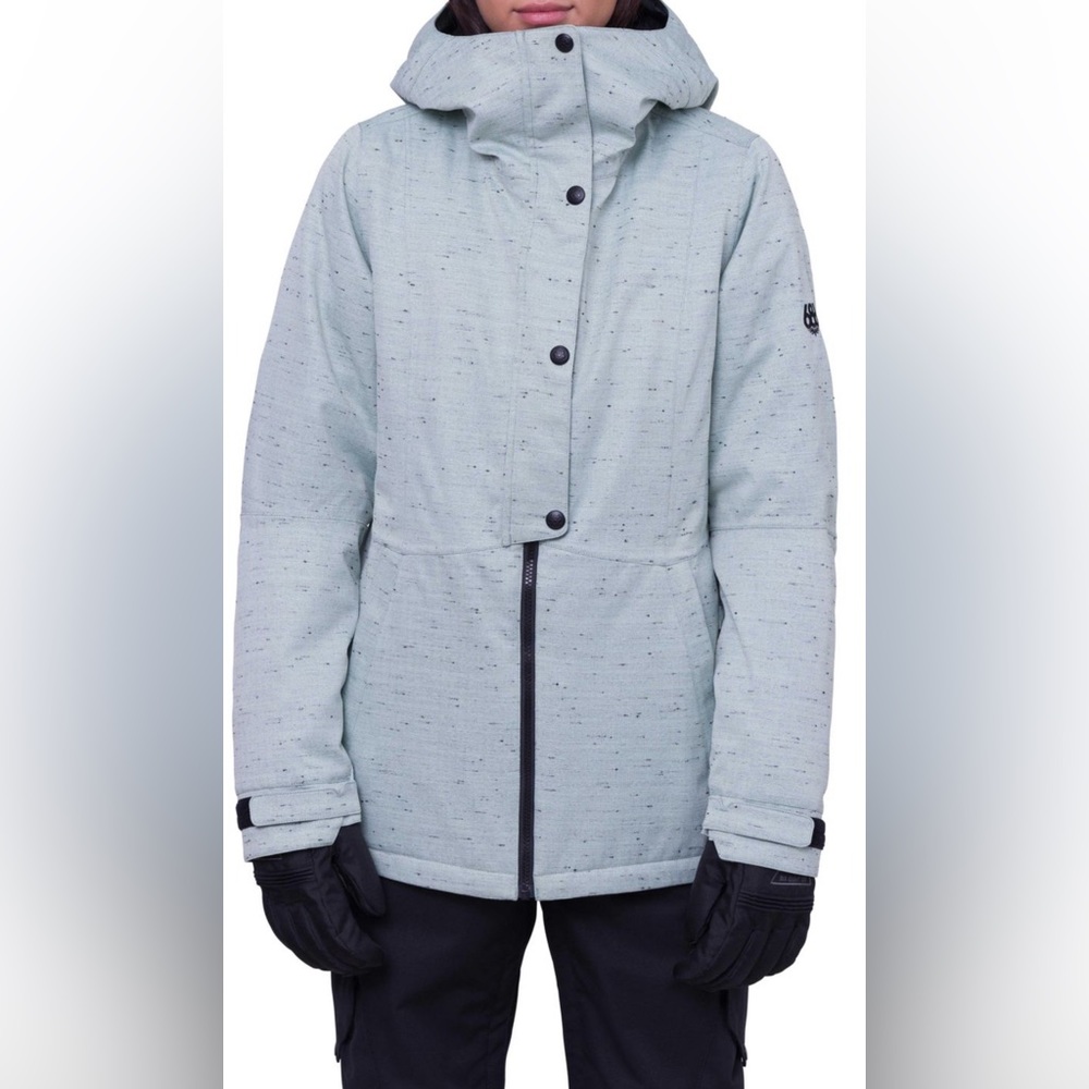 686 snowboarding ski jacket insulated rumor women XS super warm